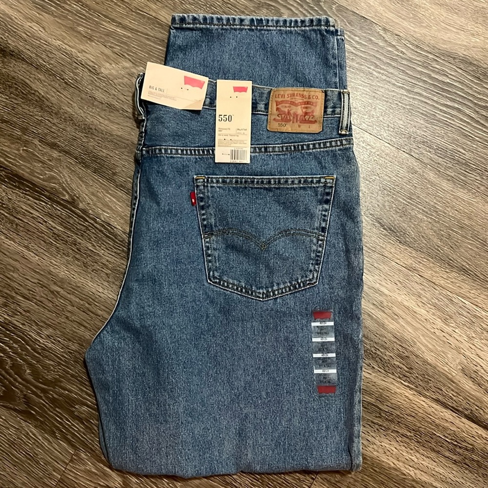 Levi Relaxed Fit 550 Big and Tall Jean
